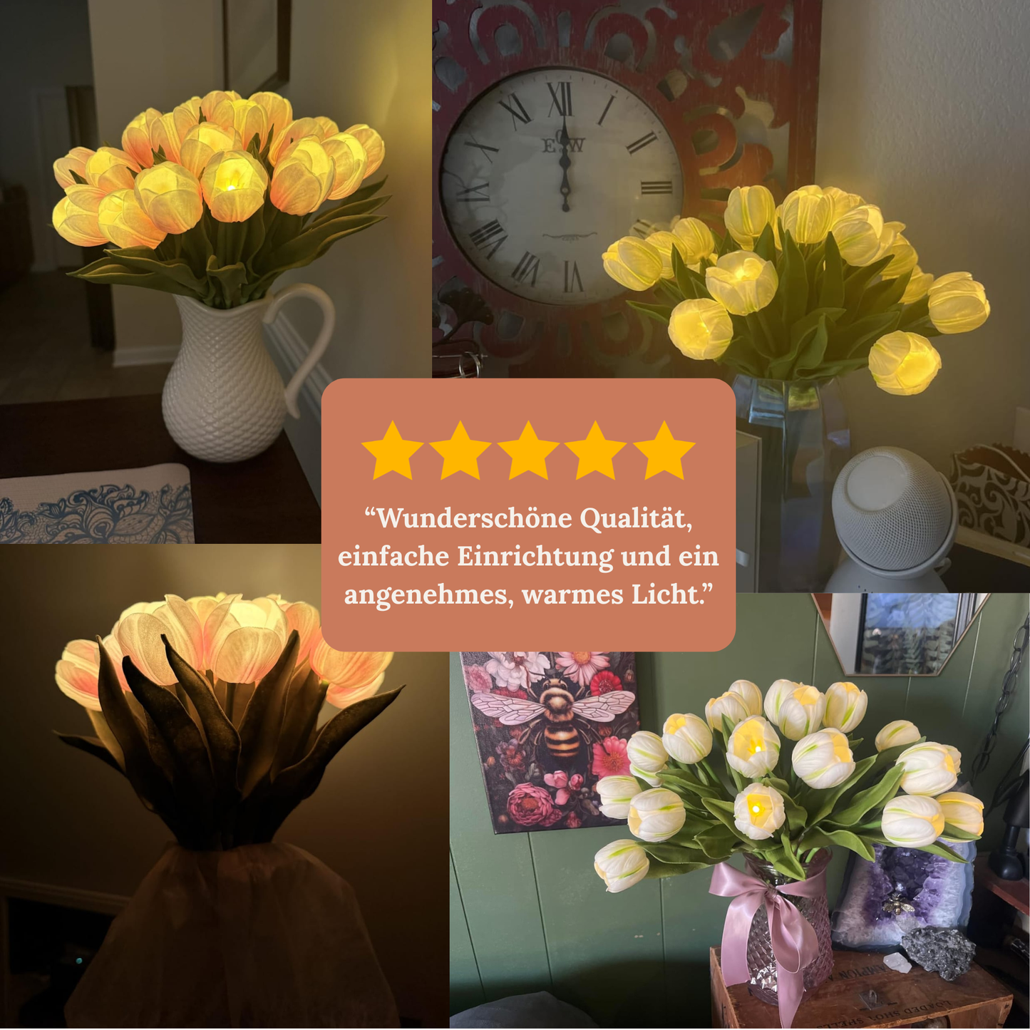 LED-Tulpenstrauß – Die Blumen, die niemals verwelken